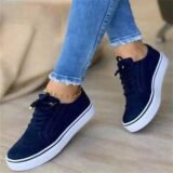 Upgrade your everyday footwear with our Suede Platform Sneakers, designed to bring together modern style and lasting comfort. Crafted with a soft suede upper for a premium look and feel, these sneakers feature a sturdy platform sole that adds subtle height and a trendy edge. The cushioned insole and supportive design make them ideal for all-day wear, whether you're out running errands or meeting up with friends. Pair them with jeans, dresses, or joggers for a versatile, elevated casual look.