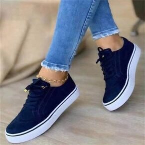 Upgrade your everyday footwear with our Suede Platform Sneakers, designed to bring together modern style and lasting comfort. Crafted with a soft suede upper for a premium look and feel, these sneakers feature a sturdy platform sole that adds subtle height and a trendy edge. The cushioned insole and supportive design make them ideal for all-day wear, whether you're out running errands or meeting up with friends. Pair them with jeans, dresses, or joggers for a versatile, elevated casual look.
