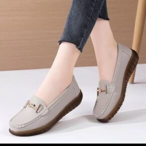 Classic moccasin-style slip-on loafers offering all-day comfort with timeless flair.