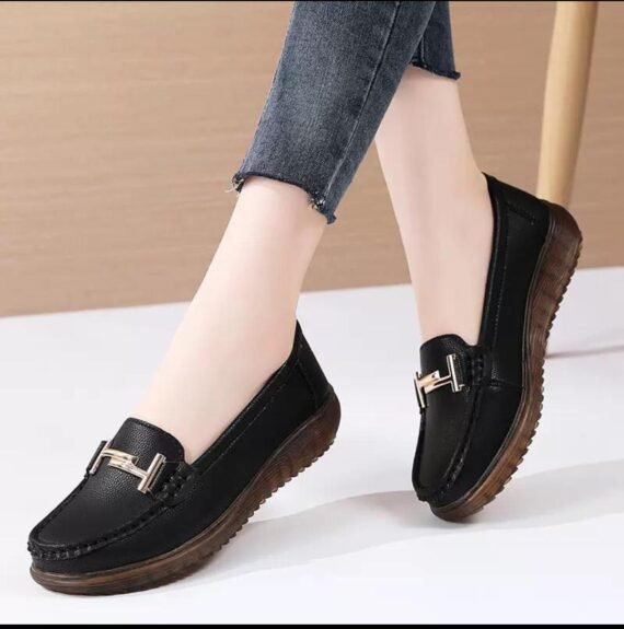 Classic moccasin-style slip-on loafers offering all-day comfort with timeless flair.