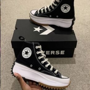 The Converse Run Star Hike Sneaker blends classic Chuck Taylor style with a bold, chunky sole for a modern streetwear edge. Its platform design adds height and comfort, while the durable construction keeps it stylish and functional for everyday wear.