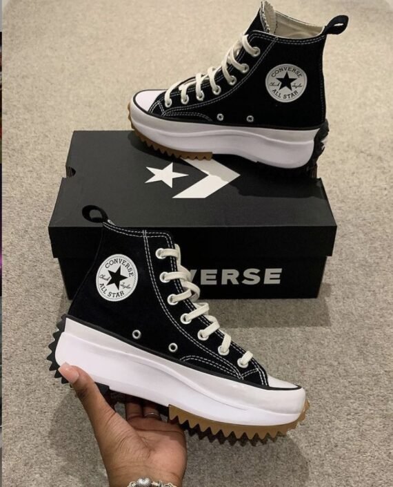 The Converse Run Star Hike Sneaker blends classic Chuck Taylor style with a bold, chunky sole for a modern streetwear edge. Its platform design adds height and comfort, while the durable construction keeps it stylish and functional for everyday wear.