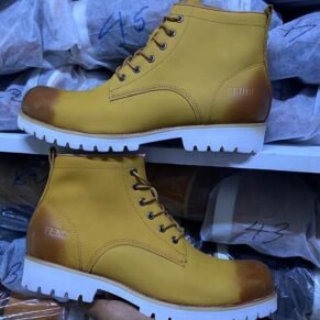 Classic sport-inspired boots with durable leather uppers and cushioned soles for urban adventures.