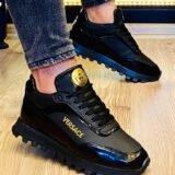Make a powerful statement with the Versace Medusa Run Sneaker—featuring the iconic Medusa emblem and a design that exudes modern luxury.