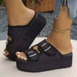Discover the Best in Nigerian Shoes: Platform Wedge Sandals