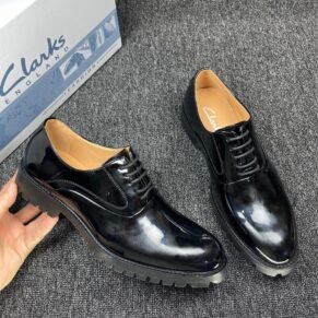 High-quality images showcasing the shoes' sleek design, polished finish, and comfortable fit. Featuring a variety of styles, Clarks shoes cater to diverse tastes and preferences.